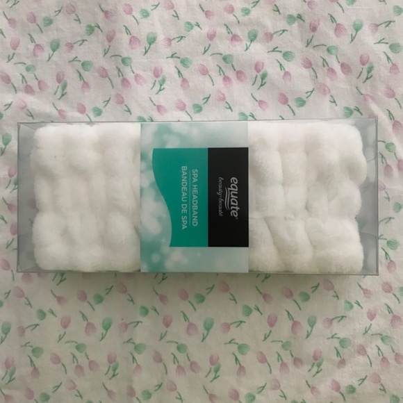 Spa Headband Equate Beauty White - Picture 2 of 6